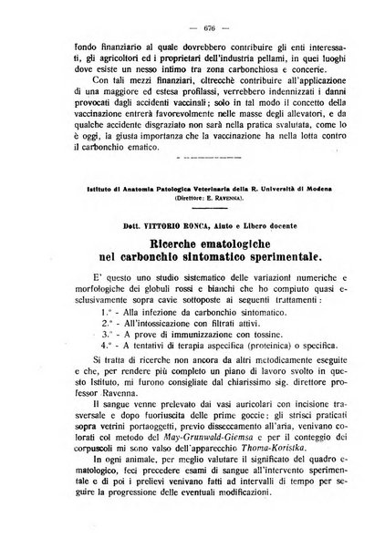 La clinica veterinaria rivista di medicina e chirurgia pratica degli animali domestici