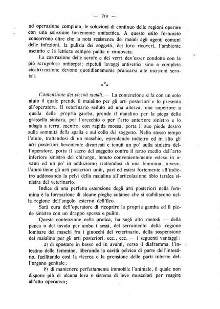 La clinica veterinaria rivista di medicina e chirurgia pratica degli animali domestici