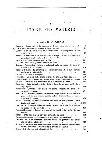 La clinica veterinaria rivista di medicina e chirurgia pratica degli animali domestici