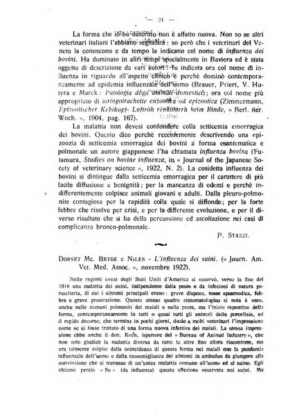 La clinica veterinaria rivista di medicina e chirurgia pratica degli animali domestici