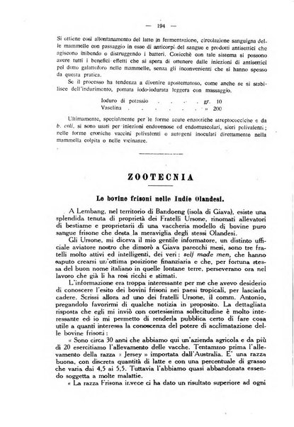 La clinica veterinaria rivista di medicina e chirurgia pratica degli animali domestici