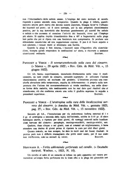 La clinica veterinaria rivista di medicina e chirurgia pratica degli animali domestici