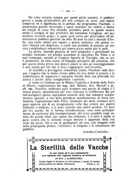 La clinica veterinaria rivista di medicina e chirurgia pratica degli animali domestici