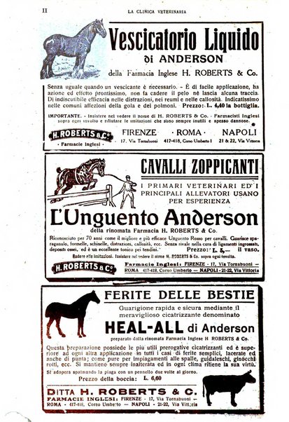 La clinica veterinaria rivista di medicina e chirurgia pratica degli animali domestici