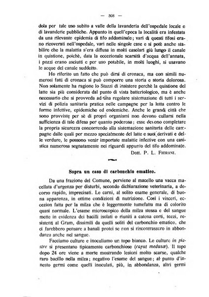 La clinica veterinaria rivista di medicina e chirurgia pratica degli animali domestici