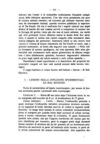 La clinica veterinaria rivista di medicina e chirurgia pratica degli animali domestici