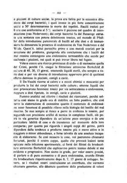 La clinica veterinaria rivista di medicina e chirurgia pratica degli animali domestici