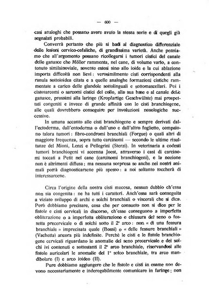 La clinica veterinaria rivista di medicina e chirurgia pratica degli animali domestici