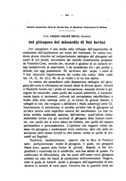 La clinica veterinaria rivista di medicina e chirurgia pratica degli animali domestici