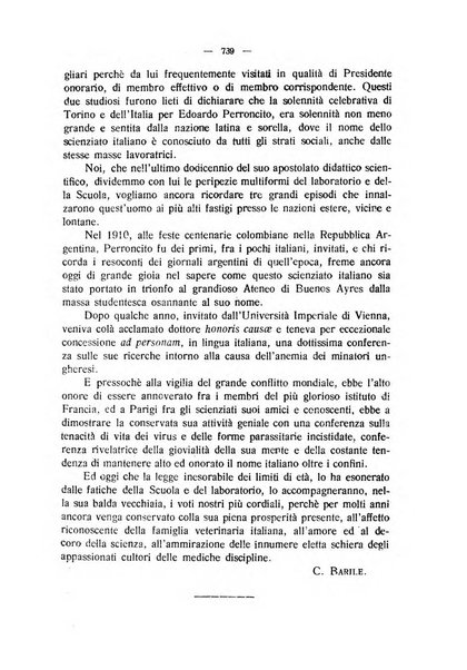 La clinica veterinaria rivista di medicina e chirurgia pratica degli animali domestici