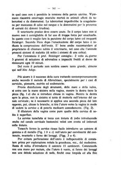 La clinica veterinaria rivista di medicina e chirurgia pratica degli animali domestici