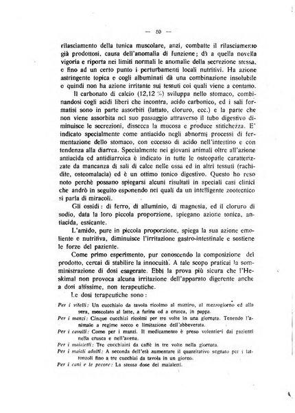 La clinica veterinaria rivista di medicina e chirurgia pratica degli animali domestici