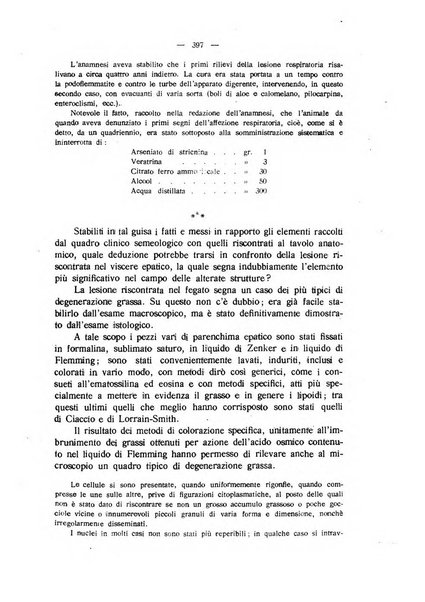 La clinica veterinaria rivista di medicina e chirurgia pratica degli animali domestici