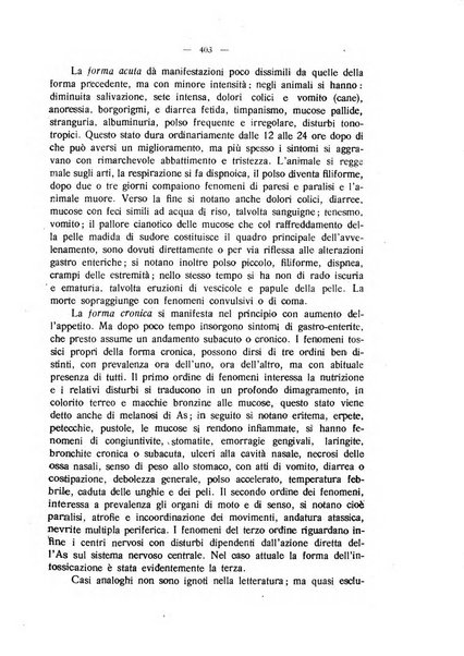 La clinica veterinaria rivista di medicina e chirurgia pratica degli animali domestici