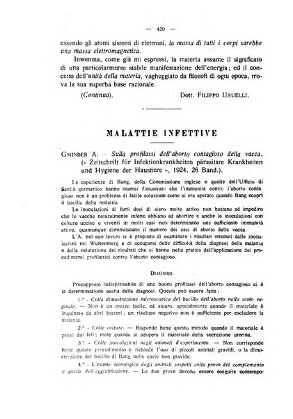 La clinica veterinaria rivista di medicina e chirurgia pratica degli animali domestici