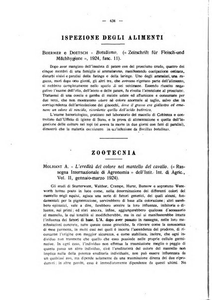 La clinica veterinaria rivista di medicina e chirurgia pratica degli animali domestici