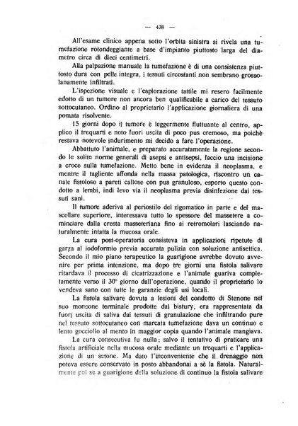 La clinica veterinaria rivista di medicina e chirurgia pratica degli animali domestici