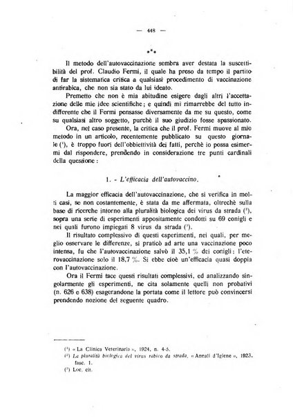 La clinica veterinaria rivista di medicina e chirurgia pratica degli animali domestici