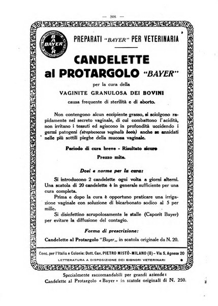 La clinica veterinaria rivista di medicina e chirurgia pratica degli animali domestici