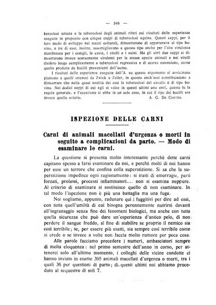 La clinica veterinaria rivista di medicina e chirurgia pratica degli animali domestici