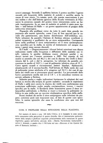 La clinica veterinaria rivista di medicina e chirurgia pratica degli animali domestici