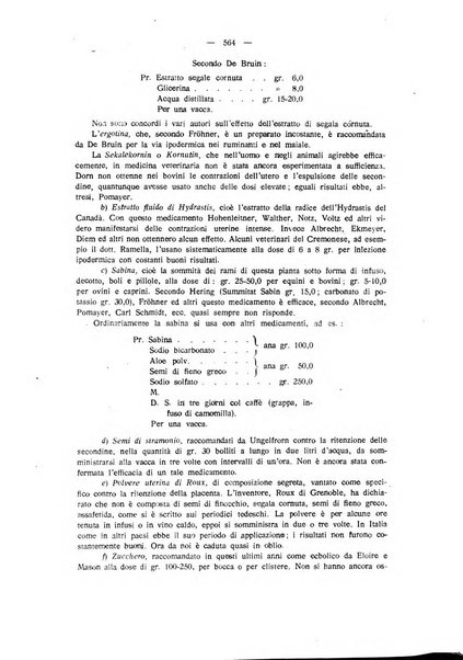 La clinica veterinaria rivista di medicina e chirurgia pratica degli animali domestici