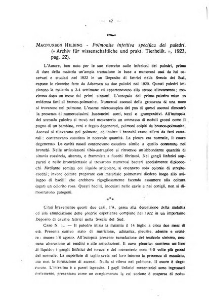 La clinica veterinaria rivista di medicina e chirurgia pratica degli animali domestici