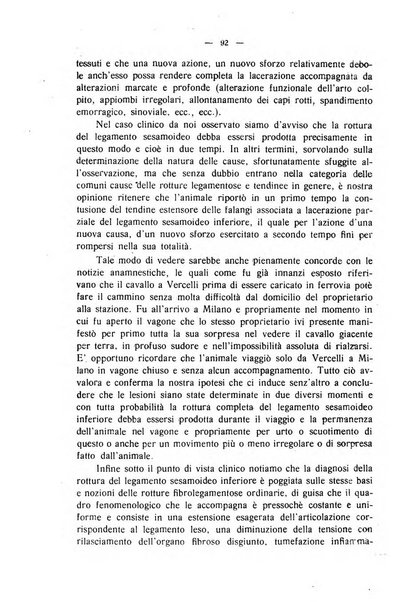 La clinica veterinaria rivista di medicina e chirurgia pratica degli animali domestici