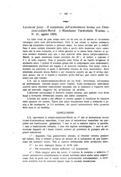 La clinica veterinaria rivista di medicina e chirurgia pratica degli animali domestici