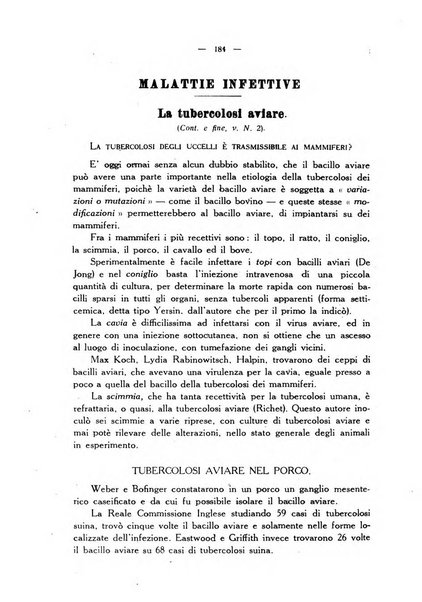 La clinica veterinaria rivista di medicina e chirurgia pratica degli animali domestici