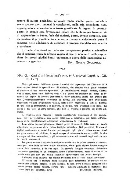 La clinica veterinaria rivista di medicina e chirurgia pratica degli animali domestici