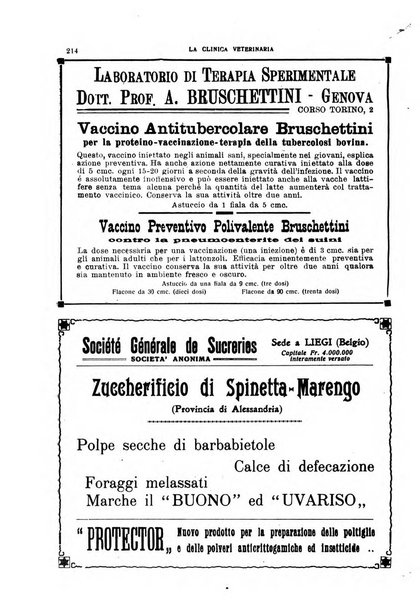 La clinica veterinaria rivista di medicina e chirurgia pratica degli animali domestici