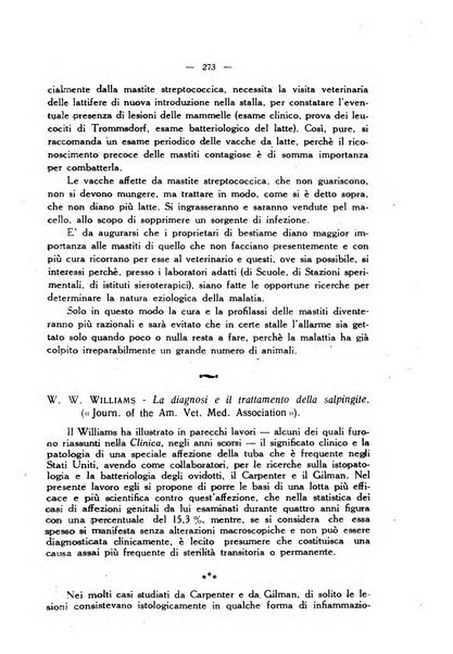 La clinica veterinaria rivista di medicina e chirurgia pratica degli animali domestici