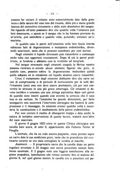 La clinica veterinaria rivista di medicina e chirurgia pratica degli animali domestici