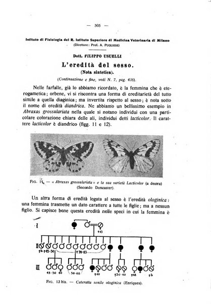 La clinica veterinaria rivista di medicina e chirurgia pratica degli animali domestici