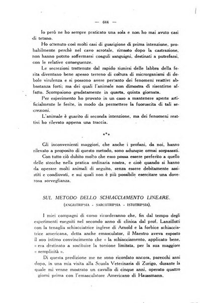 La clinica veterinaria rivista di medicina e chirurgia pratica degli animali domestici