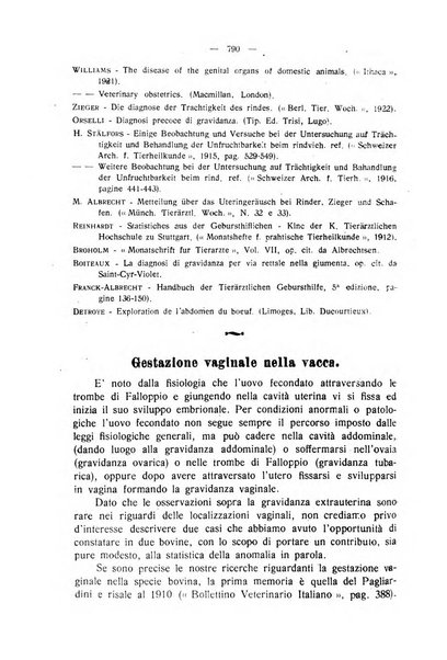 La clinica veterinaria rivista di medicina e chirurgia pratica degli animali domestici