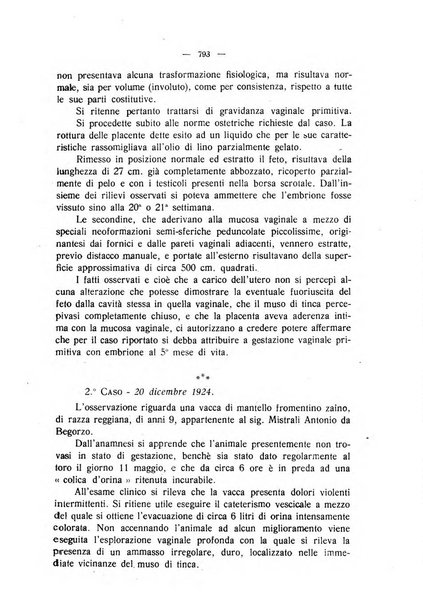 La clinica veterinaria rivista di medicina e chirurgia pratica degli animali domestici