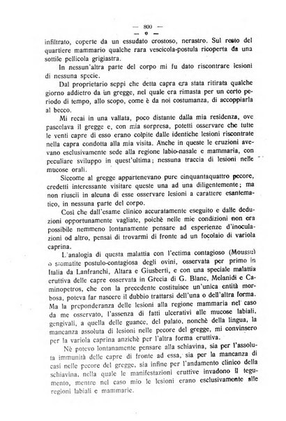 La clinica veterinaria rivista di medicina e chirurgia pratica degli animali domestici