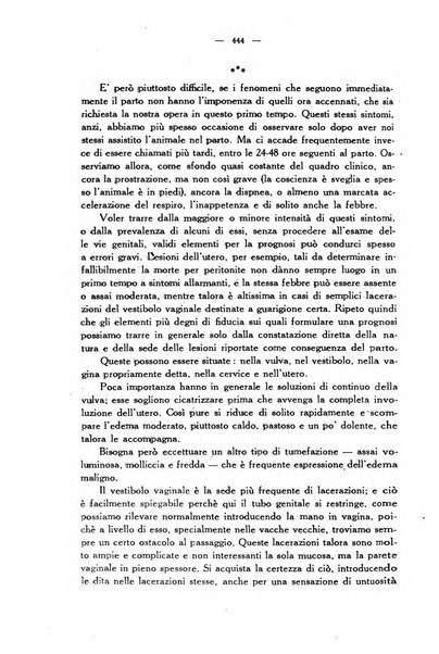 La clinica veterinaria rivista di medicina e chirurgia pratica degli animali domestici