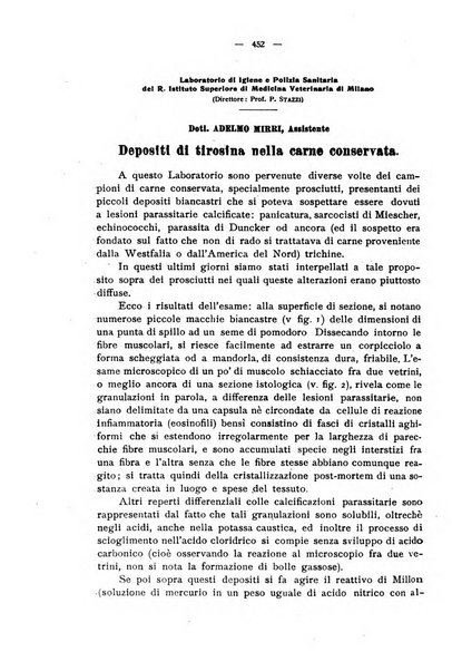 La clinica veterinaria rivista di medicina e chirurgia pratica degli animali domestici