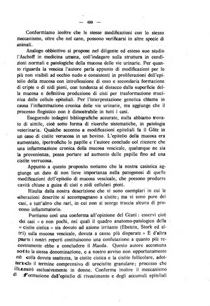 La clinica veterinaria rivista di medicina e chirurgia pratica degli animali domestici