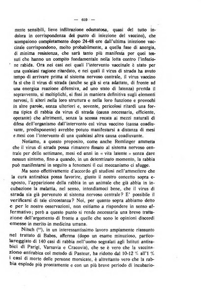 La clinica veterinaria rivista di medicina e chirurgia pratica degli animali domestici