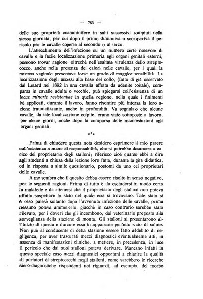 La clinica veterinaria rivista di medicina e chirurgia pratica degli animali domestici