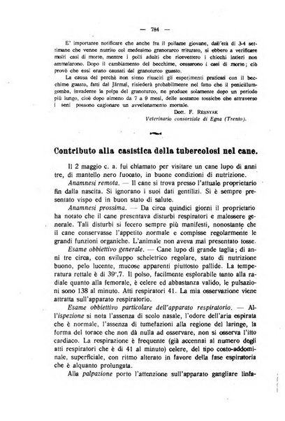 La clinica veterinaria rivista di medicina e chirurgia pratica degli animali domestici