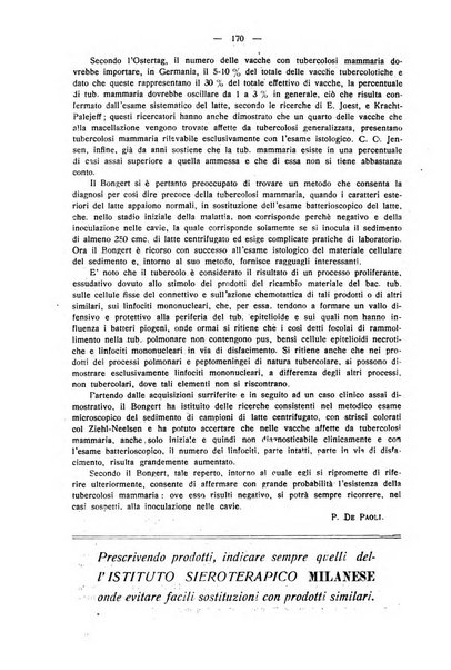 La clinica veterinaria rivista di medicina e chirurgia pratica degli animali domestici