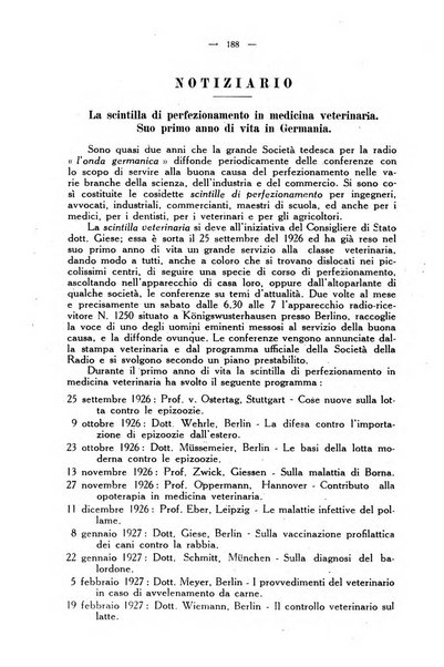 La clinica veterinaria rivista di medicina e chirurgia pratica degli animali domestici