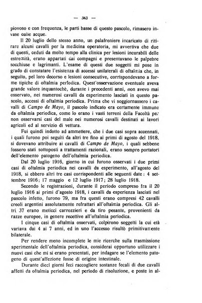 La clinica veterinaria rivista di medicina e chirurgia pratica degli animali domestici