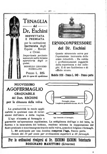 La clinica veterinaria rivista di medicina e chirurgia pratica degli animali domestici