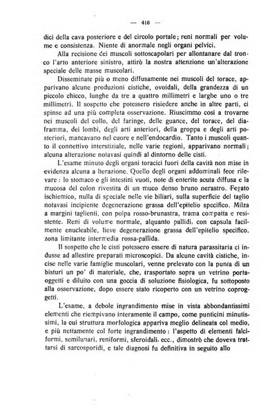 La clinica veterinaria rivista di medicina e chirurgia pratica degli animali domestici